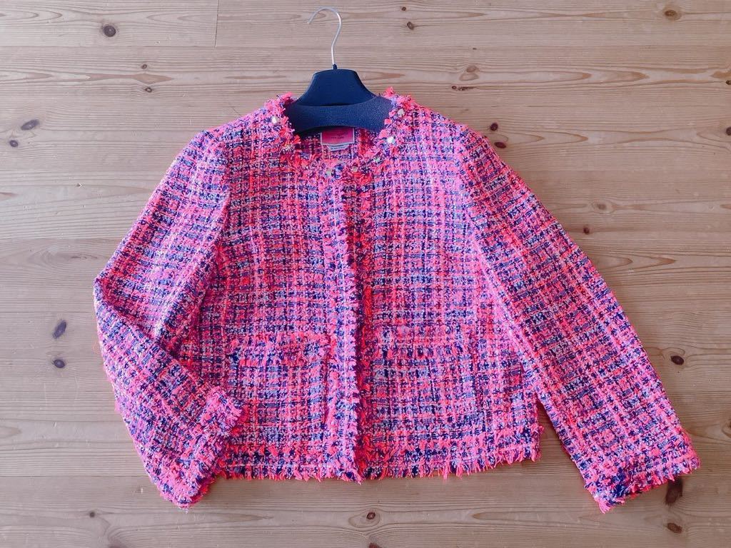 訳あり TORY BURCH ツイードジャケット美品 cancrystal.com
