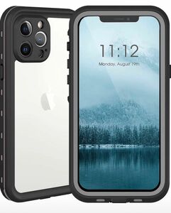 phone 13 Pro防水ケース IP68規格 超強防水力 Qi充電対応 フェイスID 耐衝撃 防塵 防雪 衝撃吸収 