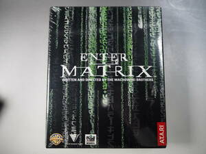 未開封品　ENTER THE MATRIX エンター ザ マトリックス 日本語版 Windows