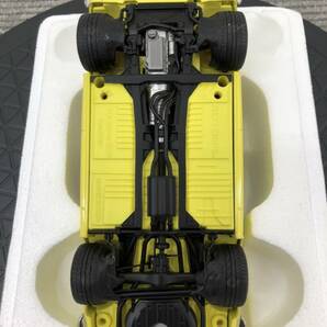 0303-414M⑥19087 ミニカー オートアート ホンダ HONDA S800 1:18 模型おもちゃ 黄色 イエローの画像9