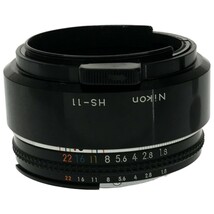 【完動美品】Nikon Ai-S NIKKOR 50mm F1.8S ニコン ニッコール MFレンズ パンケーキレンズ 標準単焦点 Fマウント オールドレンズ C3343_画像7