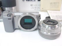 827 SONY α NEX-5R ダブルレンズキット ソニー ミラーレス一眼 カメラ E3.5-5.6/PZ 16-50 OSS//4.5-6.3/55-210 OSS//SELP1650/SEL55210_画像3