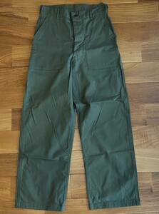  dead stock America army M47 HBT Baker pants SMALL side adjuster U.S.ARMY HBT trousers 