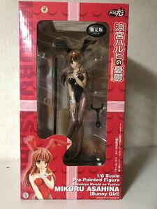 アトリエ彩　1/6 朝比奈みくる　バニーガールVer 黒Ver 中古美品