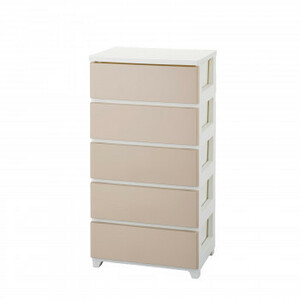  color style chest 5 step CO-ST-5 white beige *WHBE