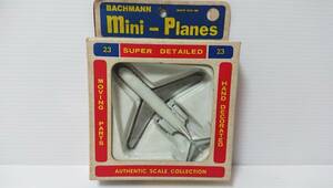 BACHMANN バックマン mini-Planes 　当時物 　希少価値　 香港製　 (DELTA DOUGLAS　DC-9)　NO、23　ミニカー　フィギュア　 2