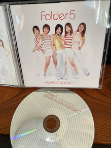 【Folder5 CD アルバム HYPER GROOVE1】女性グループ　中古　2000年　全13曲入り【23/03 TY-6E】