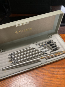 【PARKER ボールペン】ケース入り　おまけ付き　中古　筆記用具　マックロードペン【23/03 TY-6A】