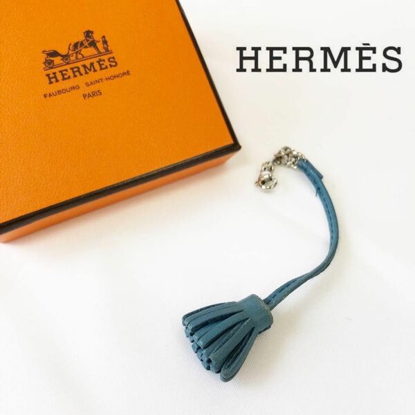 【HERMES】エルメス　カルメンチータ　ブルージーン