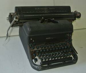  immovable goods . attaching [ junk ] as exhibiting! present condition goods! Remington Rand(re Minton Land ) antique * typewriter 