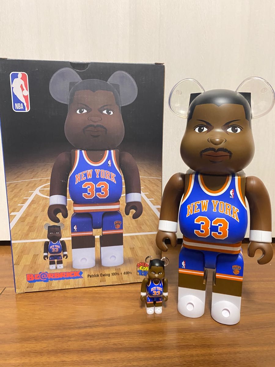 BE@RBRICK Scottie Pippen 100％ & 400％正規品 ベアブリック BE