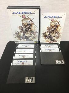 ★希少 初動確認済 呉ソフトウェア工房 DUEL デュエル 天野喜孝/ゴチャキャラ/シルバーゴースト/ファーストクイーン