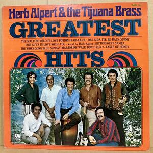 《LP》 HERB ALPERT & THE TIJUANA BRASS / ビバ！！ GREATEST HITS 　※ 『オールナイトニッポン』オープニング曲 BITTERSWEET SAMBA 収録