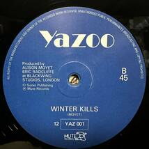 【12'】 YAZOO / DON'T GO ※ RE-MIX : RE-RE-MIX (Extended Versions) / WINTER KILLS ※ Not Re-Mixed : Not Extended_画像4