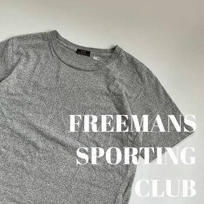 【USA製】 FREEMANS SPORTING CLUB　クルーネック　ポケット　Tシャツ