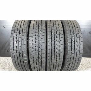 ダンロップ WINTER MAXX WM02 145/80R12 4本SET◎2019年製7~8分山スタッドレスタイヤ◎中古 特筆すべき損傷なし◎旭川手渡し可◎エッセ等に