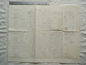 【古地図 昭和40年代 二万五千分一地形図】『伊吹』NK-54-1-5-4(北見5号-4) 国土地理院【北海道生田原町留辺蘂町 鉄道石北本線梶田の沢牧場