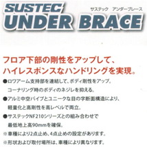 TANABEロワアームバー アンダーブレースF用 JF1ホンダN-BOXカスタムG Lパッケージ 11/12～17/9_画像2