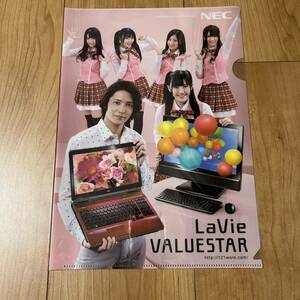 AKB48 LaVie VALUESTAR クリアファイル 渡辺 麻友、他