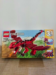  new goods Lego klieita- fire - Dragon 7-12 (31032)