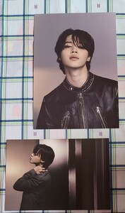 BTS 防弾少年団 FC公式 JIMIN Solo Album 'FACE' 付属品 ポストカード2枚セット ジミン パクジミン JIMIN 