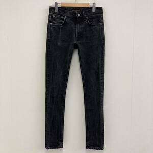 Nudie Jeans LEAN DEAN スキニージーンズ ストレッチ ブラック 黒 W29 ヌーディージーンズ スリム テーパード デニムパンツ 3030052