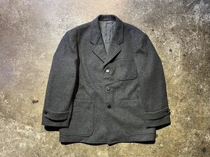 COMME des GARCONS HOMME PLUS 80s 圧縮ウール3Bジャケット 1980s コムデギャルソン オムプリュス M