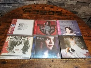 ■CD 5000円以上で送料無料!!■ ノラジョーンズ　Norah Jones　国内盤を含む CD 6枚セット・女性ジャズボーカル・JAZZ　m0o1322