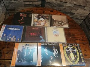 ■CD 5000円以上で送料無料!!■ ザ　バーズ　The Byrds　国内盤・紙ジャケ・紙ジャケットを含む　CD 9枚セット　m0o1294