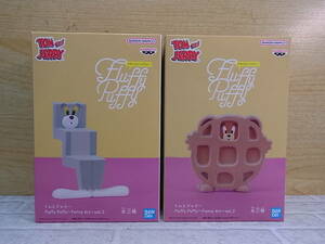 □Fb/609☆【未開封品】バンプレスト BANPRESTO☆トムとジェリー☆TOM[A]＆JERRY[B]☆-Funny Art- vol.2☆Fluffy Puffy フィギュア