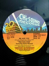 THE CHI-LITES featuring Gene Record - ME AND YOU【12inch】1981' Us Original/Promo_画像1