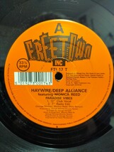 HAYWIRE / DEEP ALLIANCE Featuring MONICA REED - PARADISE VIBES【12inch】1993' UK盤/Deep House/House Classics/Rare_画像2