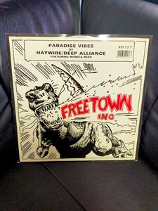 HAYWIRE / DEEP ALLIANCE Featuring MONICA REED - PARADISE VIBES【12inch】1993' UK盤/Deep House/House Classics/Rare