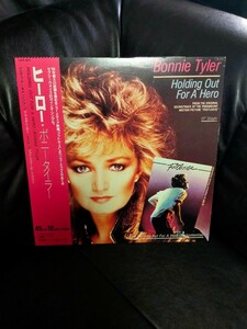 BONNIE TYLER - HOLDING OUT FOR A HERO（REMIXED）【12inch】1984' 国内盤/帯付