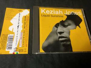 KEZIAH JONES - LIQUID SUNSHINE CD / Japanese record obi * explanation attaching 