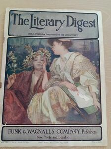 ★　 アルフォンス・ミュシャ　「リテラリーダイジェスト」1908年