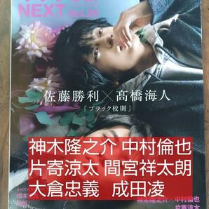 キネマ旬報 NEXT vol.29 表紙 佐藤勝利 髙橋海人