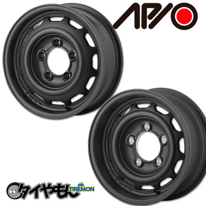 APIO アピオ WILDBOAR Ventura ベンチュラ 16インチ 5H139.7 5.5J +20 4本セット ホイール アイアンブラック ジムニー JB64 JB23