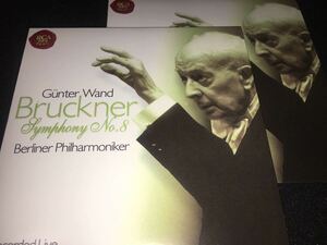 ヴァント ブルックナー 交響曲 8番 ハース版 ベルリン・フィルハーモニー管弦楽団 RCA 2001年 ライヴ ギュンター・ヴァント リマスター 紙