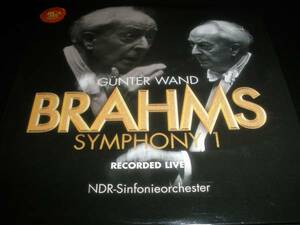 ヴァント ブラームス 交響曲 第1番 北ドイツ放送交響楽団 NDR Op 68 RCA 1996年 ライヴ 紙