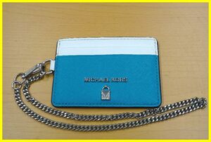 2303☆E-528☆美品　MICHAEL KORS　マイケルコース　カードケース　パスケース　定期入れ　中古