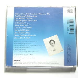 ♪ 中古ＣＤ ホイットニー・ヒューストン WHITNEY HOUSTON「WHITNEY」 輸入盤 ♪ の画像6