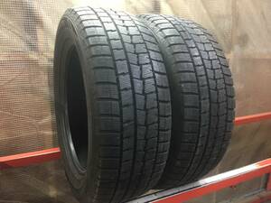 ★☆2本バリ山!! 225/55R17 ダンロップ WINTER MAXX WM01 引取可 A995☆★