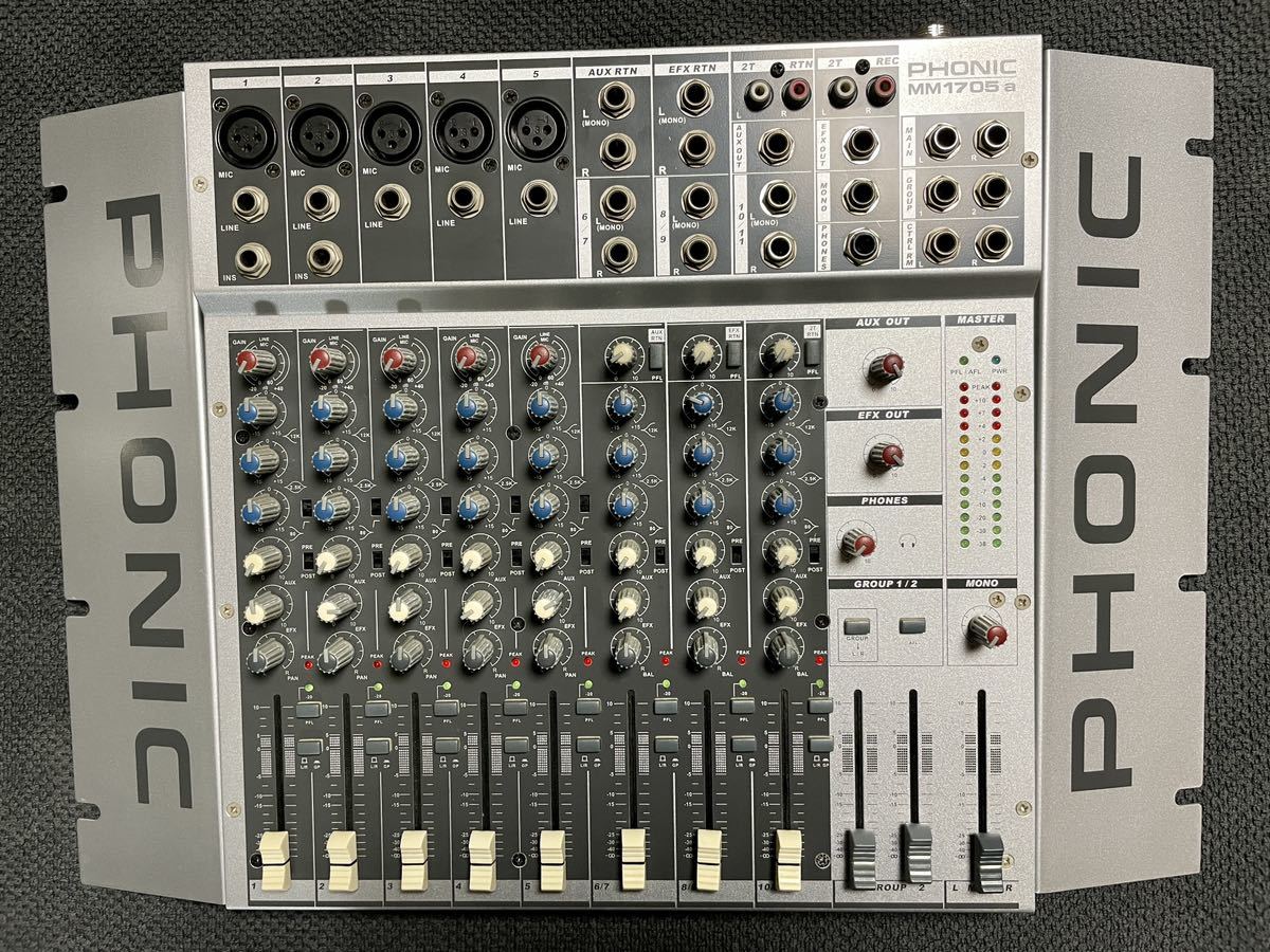 PHONIC MR7X アナログミキサー フォニック 現状品 | exponovia.mx