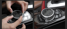 【送料120円】【当日発送】BMW idrive 矢印 マルチメディア コントロール カバー ノブ Mシリーズ_画像9