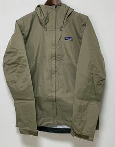 パタゴニア メンズ Sサイズ トレントシェル3L ジャケット ナイロンジャケットマウンテンパーカー SKA Sage Khaki patagonia 85241