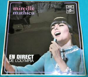 LP●Mireille Mathieu / En Direct De L'Olympia UK盤SX 6246