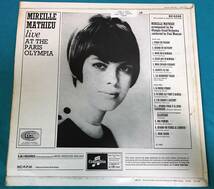 LP●Mireille Mathieu / En Direct De L'Olympia UK盤SX 6246_画像2