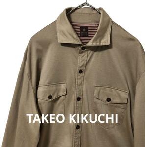 TAKEO KIKUCHI キクチタケオ　コットン　シャツ　サイズ3