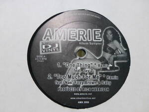 amerie/one thing remix/too much for me/paradise